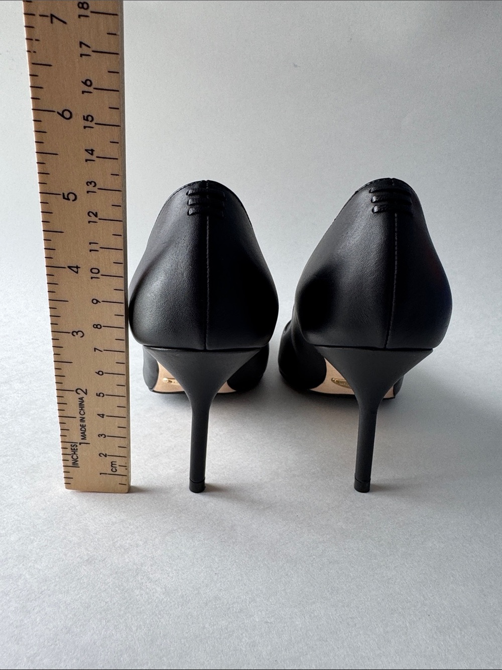 BRAND NEW Sarah Flint Perfect Pump 85 in Black Calf - Classic Pointed-Toe Heel - Picture 5 of 16